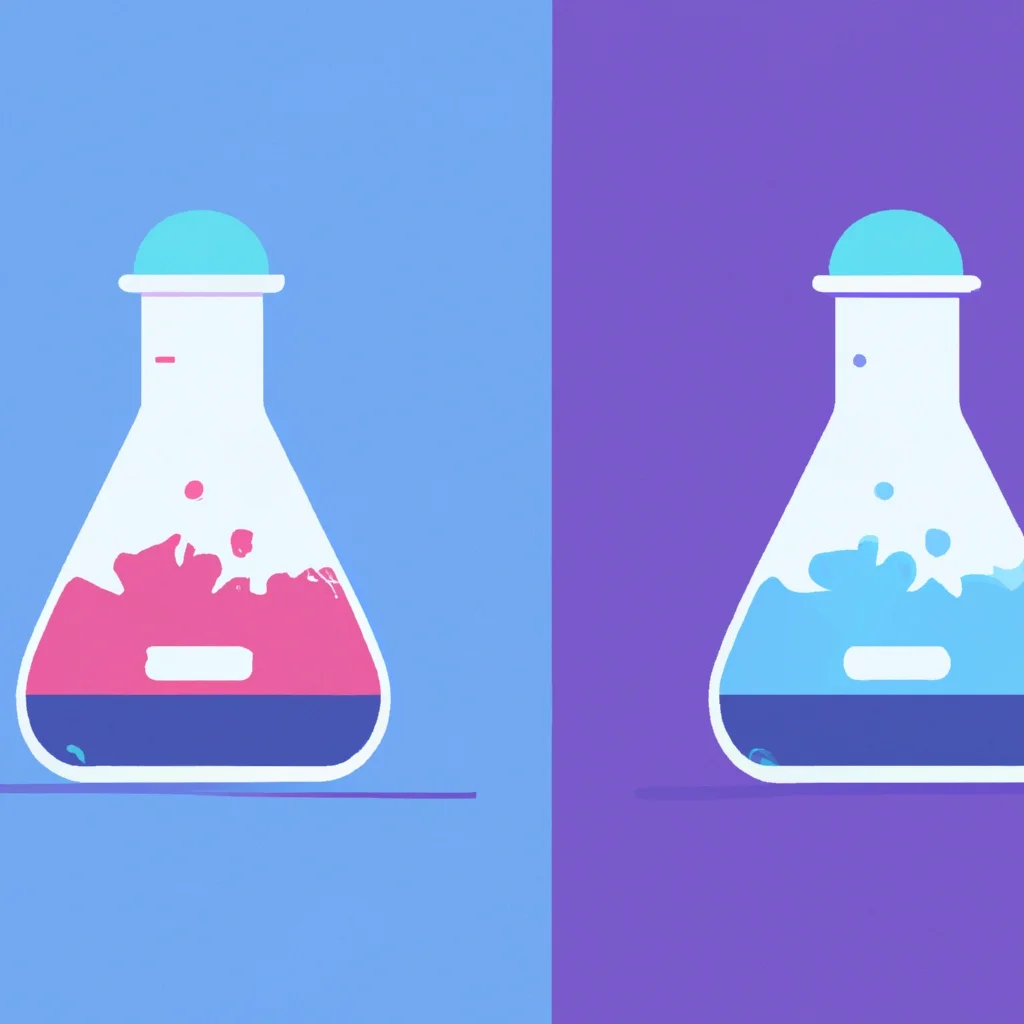 ¿Cuál es la diferencia entre matraz aforado y matraz erlenmeyer?